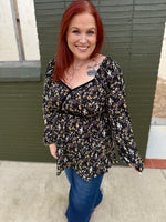 **DOORBUSTER** Brittany Floral Babydoll Top