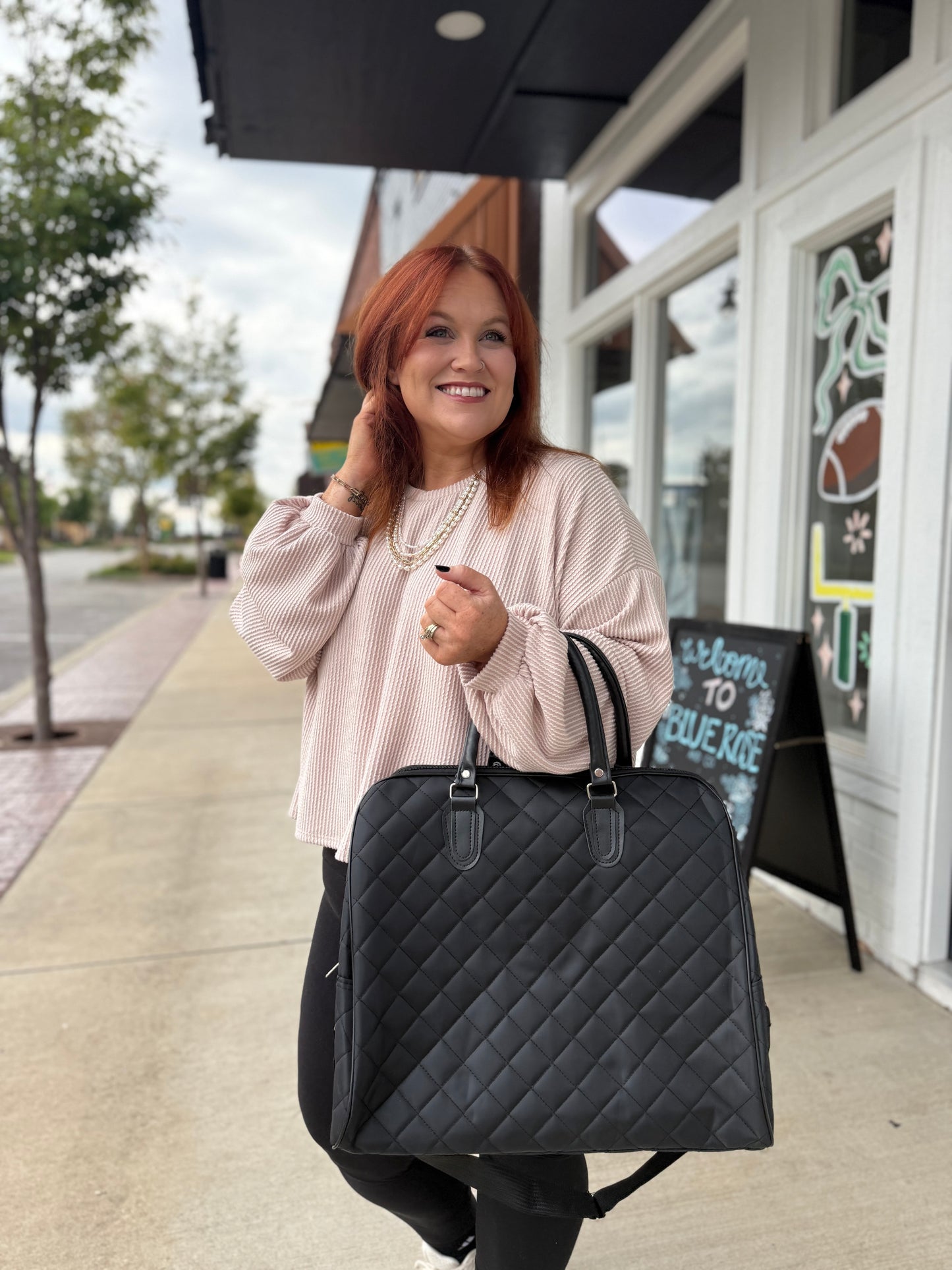 Quilted Tote Bag