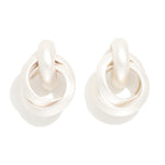Abstract Post Earrings (Silver or Gold)