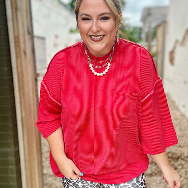 Kayla Oversized Ribbed Top