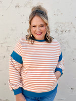 Rachael ColorBlock Striped Top