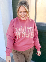 WWJD Leopard Sweatshirt
