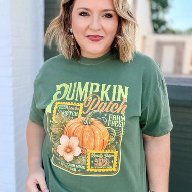 Pumpkin Patch On Comfort Colors