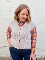 Sandra Button Down Sweater Vest