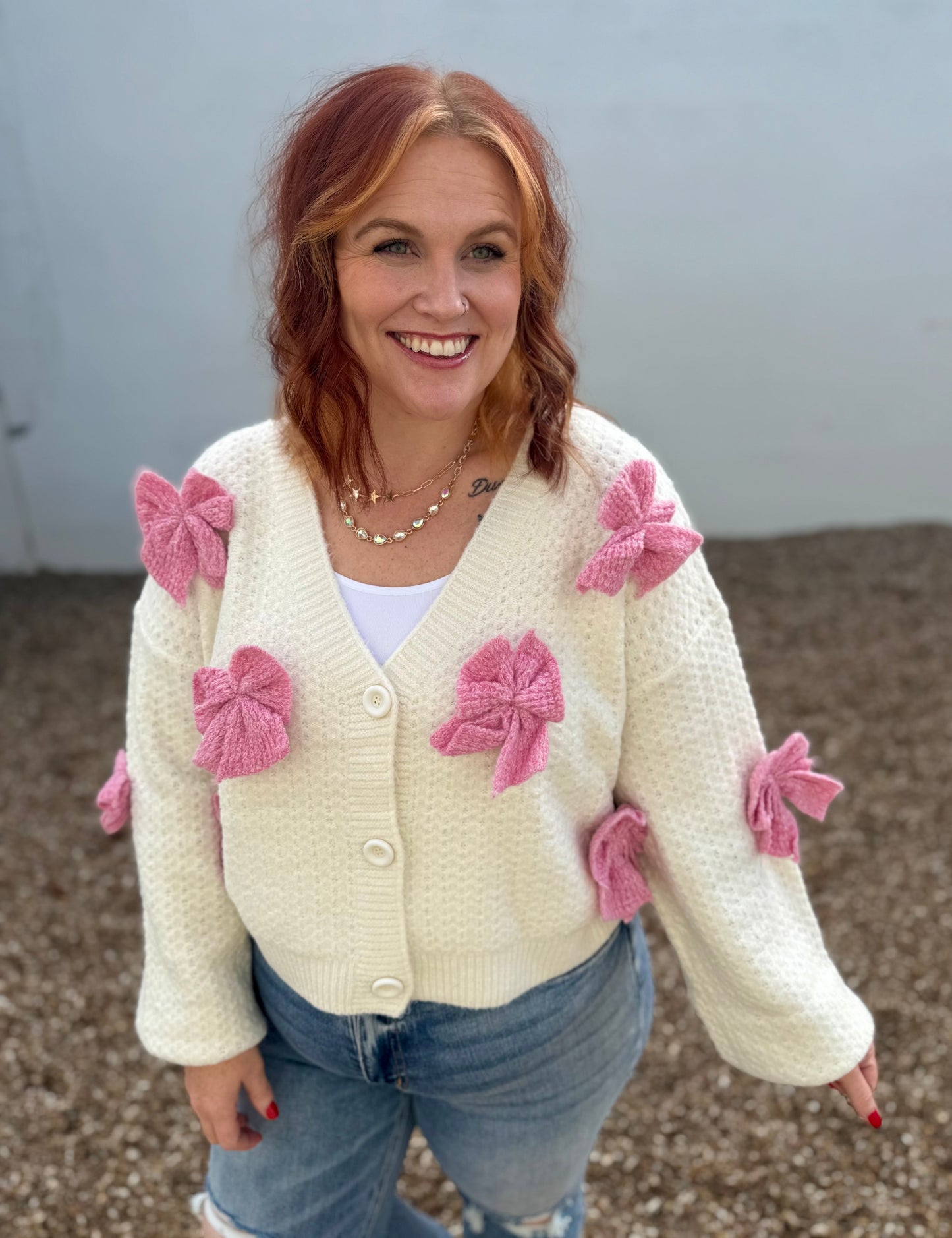 Amy Bow Cardigan