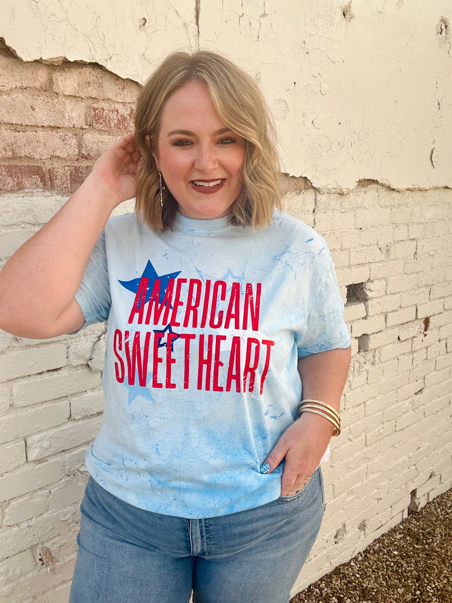 American Sweetheart On Comfort Colors