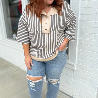 Vervet Vintage High Rise Crop Jean
