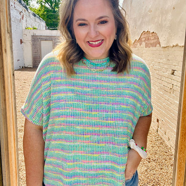 Molly Multicolor Striped Top