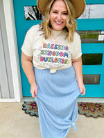 Tasha Pleated Maxi Dress