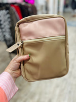 More Than Able Color Block Leather Bible Cover