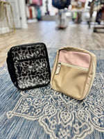 Black Floral Leather Bible Cover