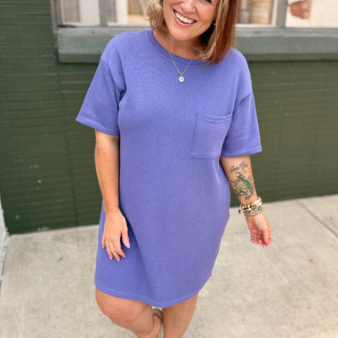 Lakyn Purple Woven Dress