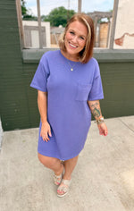 Lakyn Purple Woven Dress