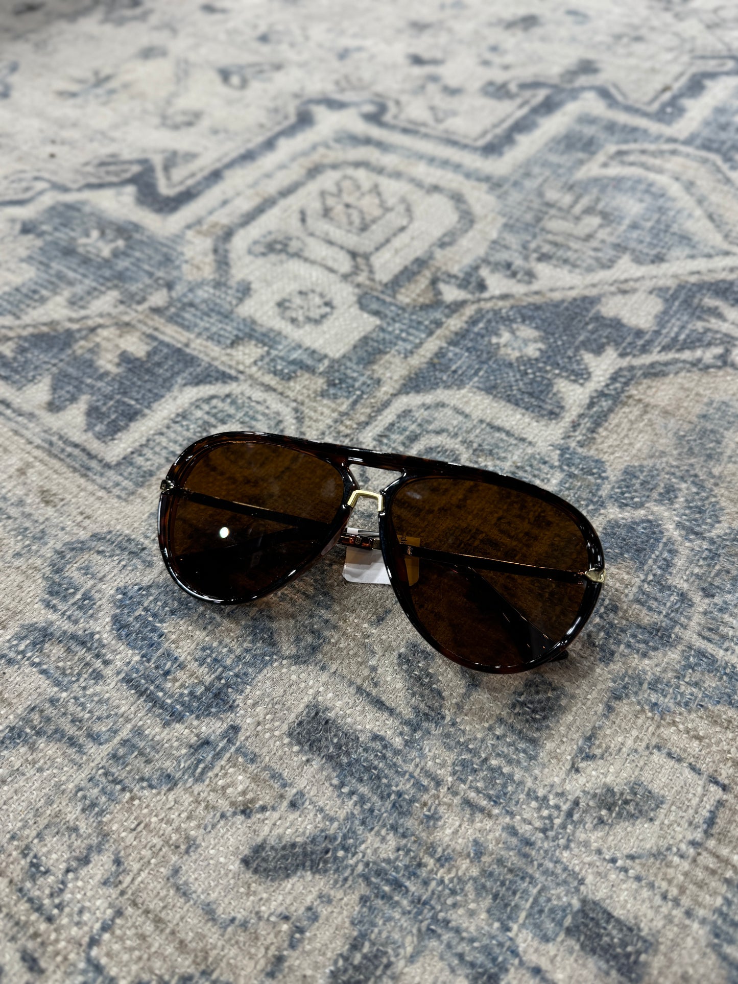 Oversized Retro Frame Sunglasses