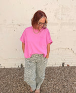 Vervet Animal Print Cargos