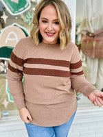 Marie Striped Long Sleeve Top