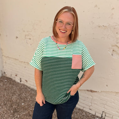 Shawna Striped Top