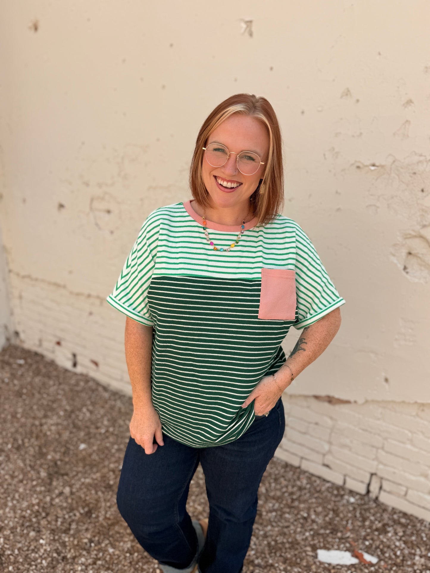 Shawna Striped Top
