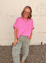 Vervet Animal Print Cargos