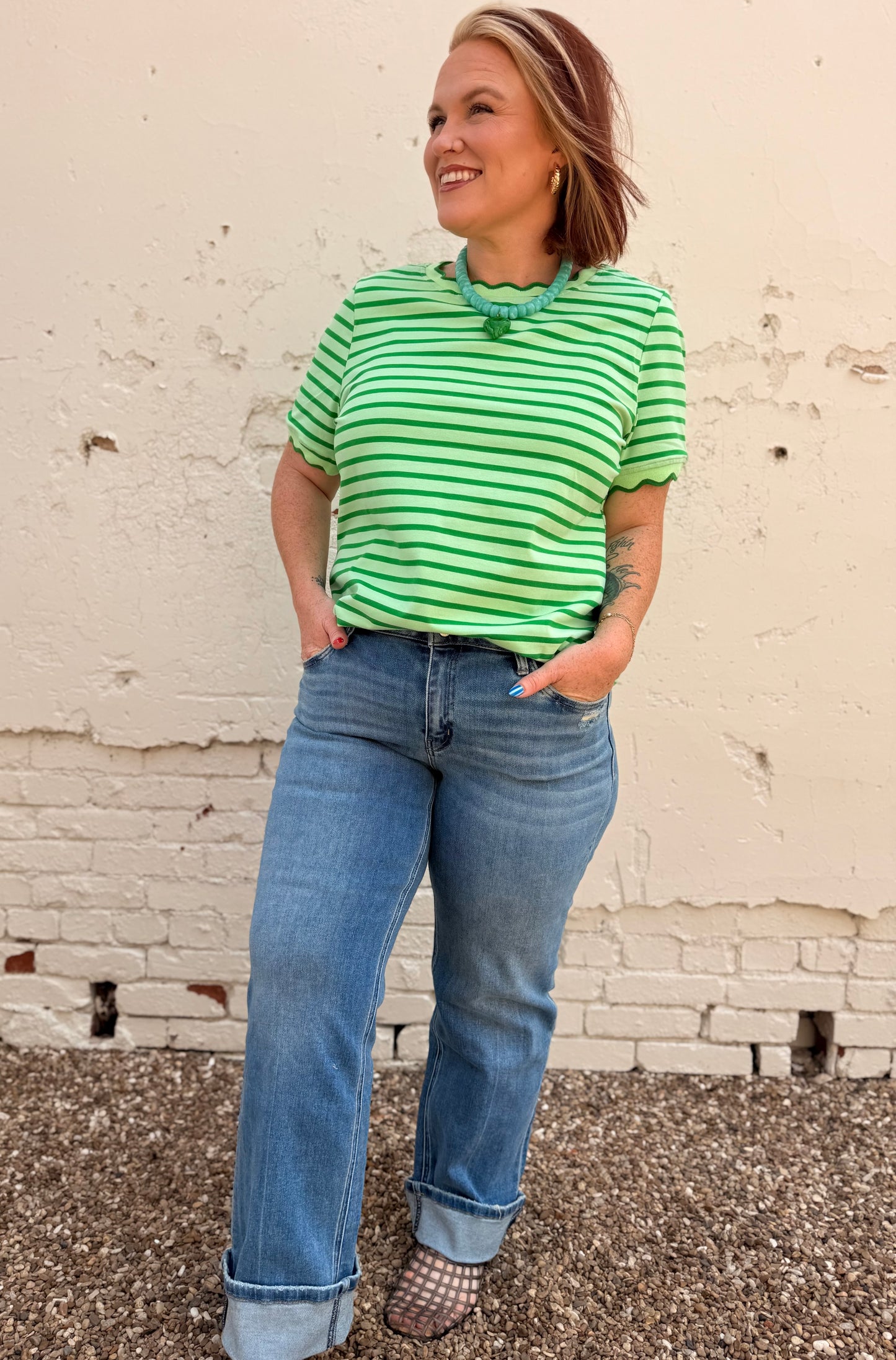 Vervet Mid Rise Slim Wide Jeans
