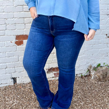 Vervet Tummy Control High Rise Bootcut Jeans