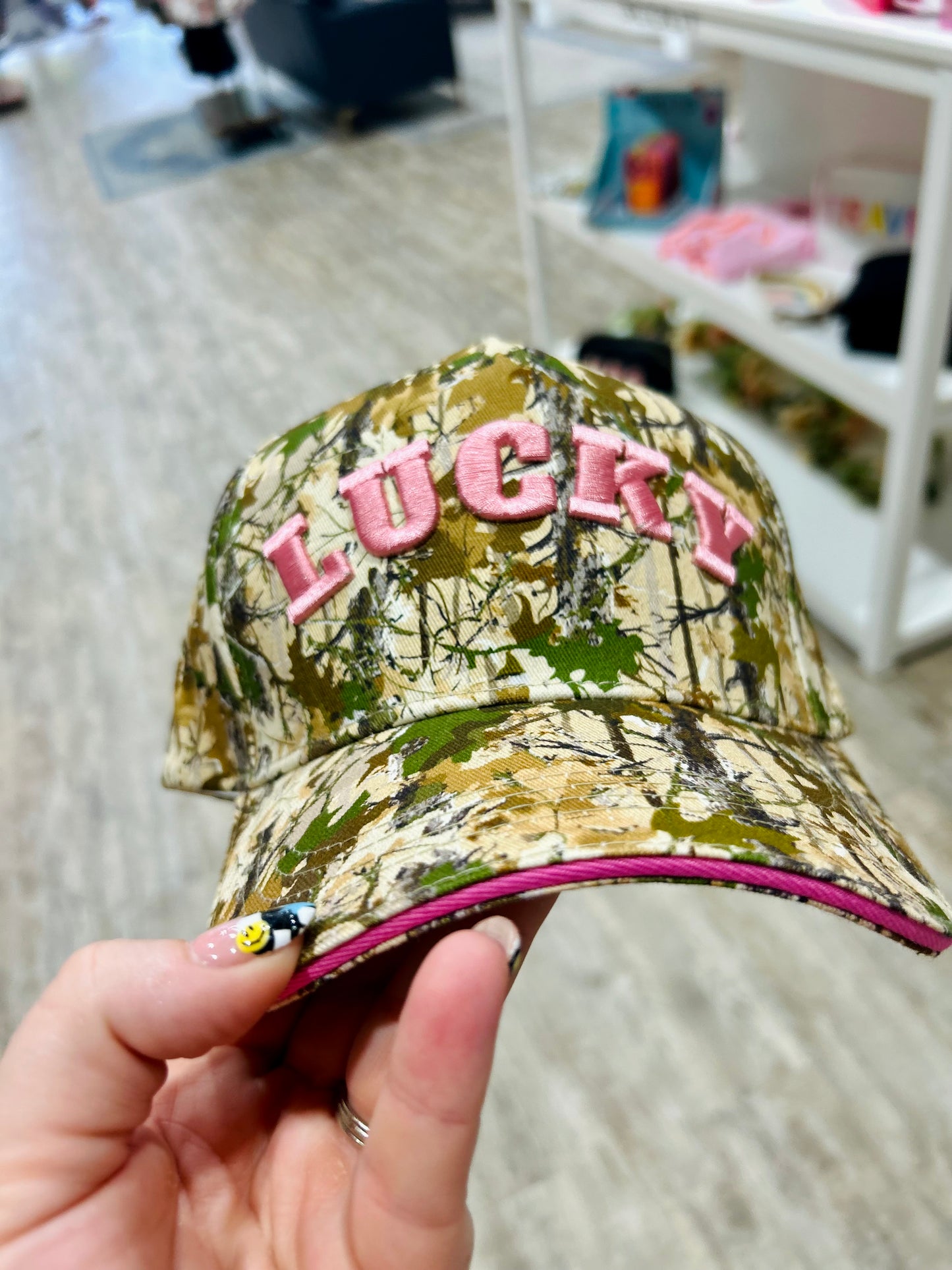 Lucky Embroidered Hat