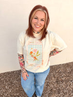 Field of Flowers Mesh Top