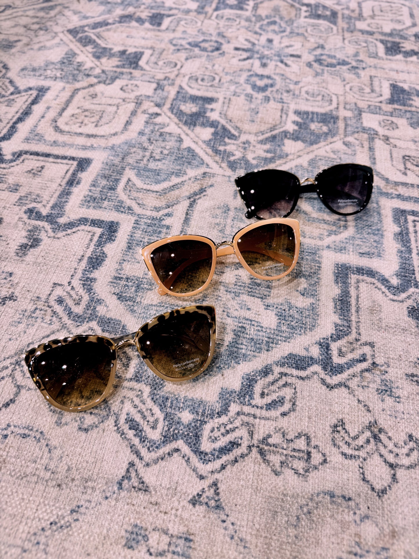 Gold Rimmed Cat Eye