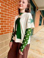 Initial School Spirit Cropped Tee