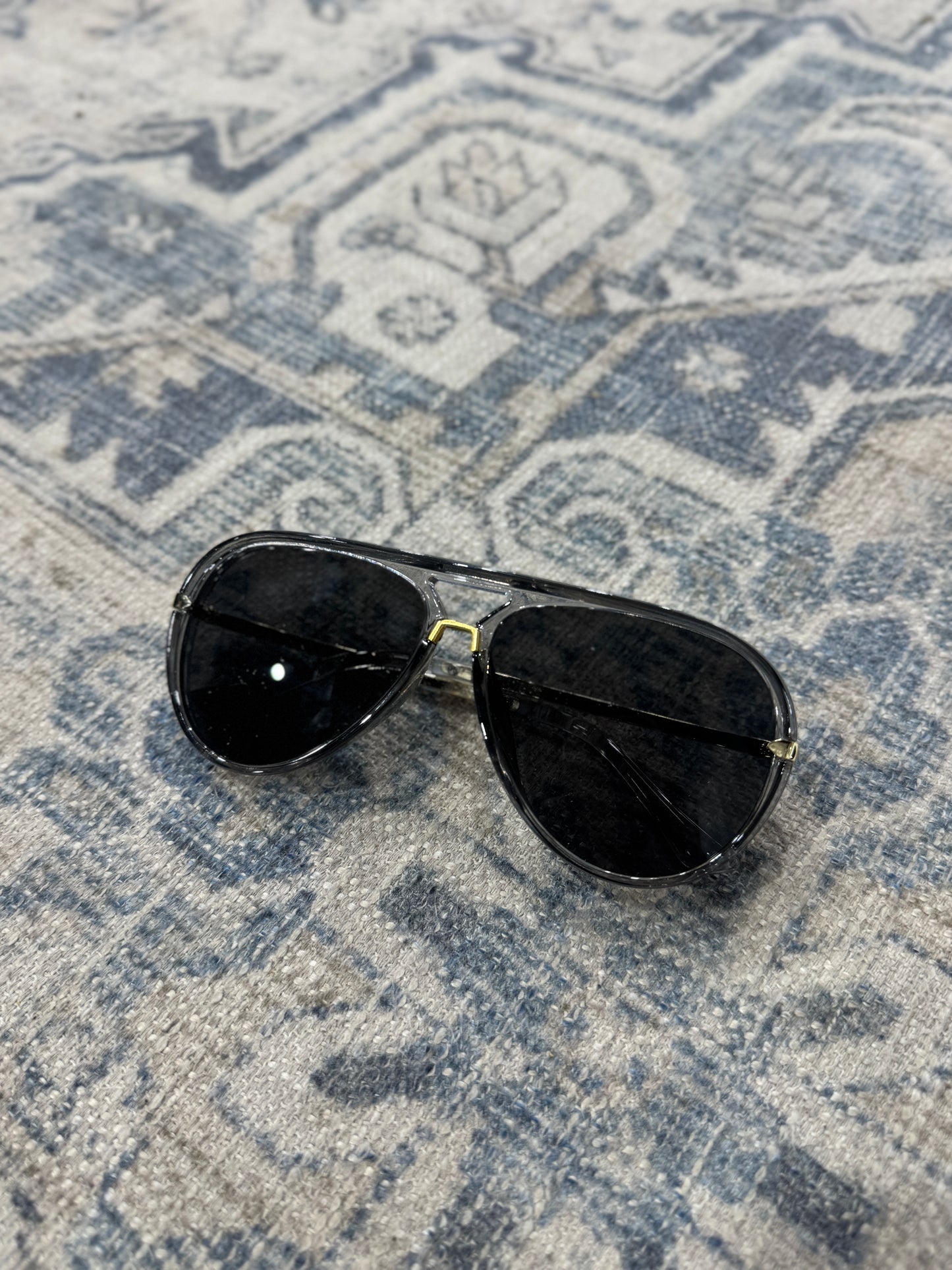 Oversized Retro Frame Sunglasses