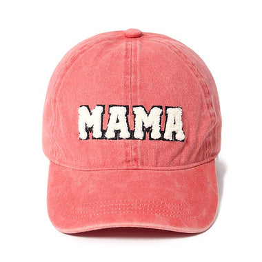 Chenille Mama Baseball Cap (Multiple Colors)