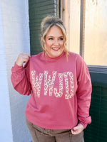 WWJD Leopard Sweatshirt
