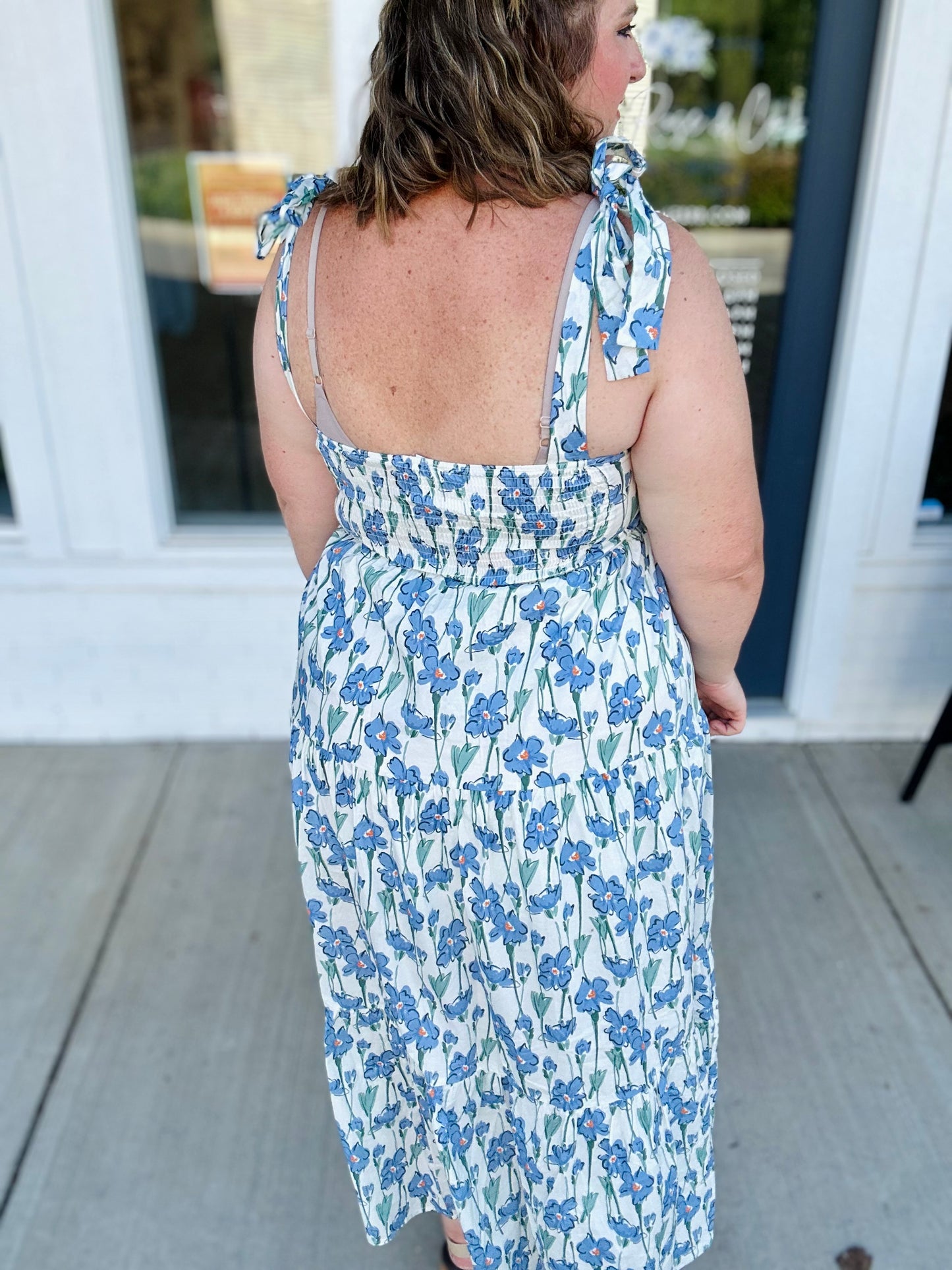 Peggy Sue Floral Dress