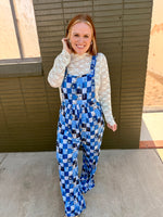 Floral Patchwork Overalls