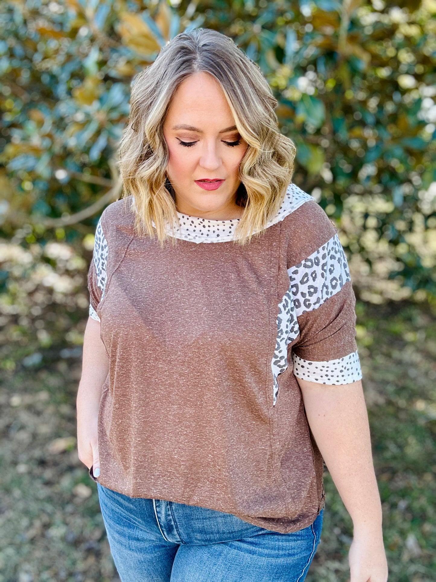 Krystal Animal Print Tunic