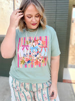 Floral Pumpkin Tee