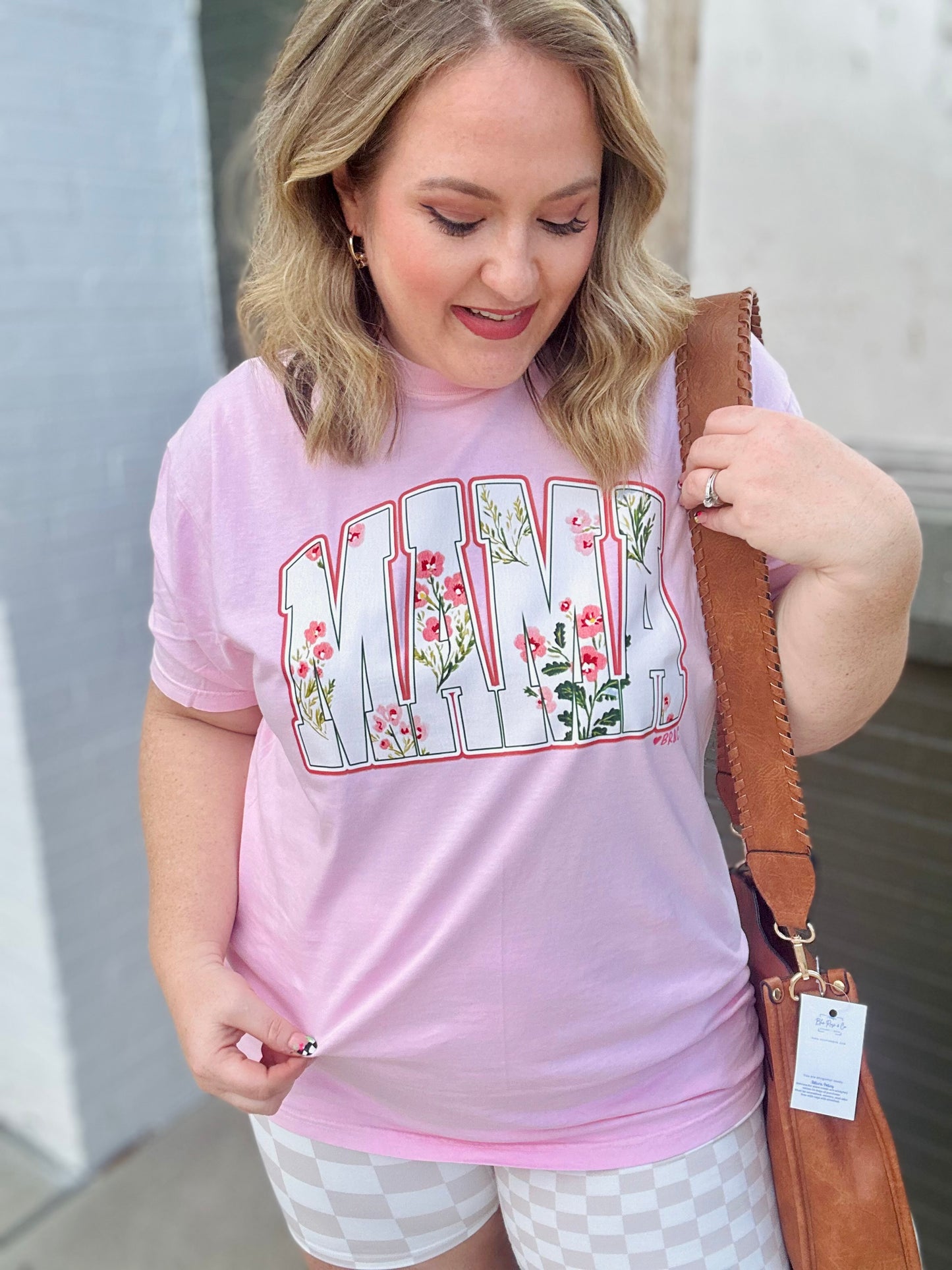 Floral MAMA tee (Customizable!)