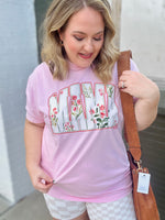 Floral MAMA tee (Customizable!)