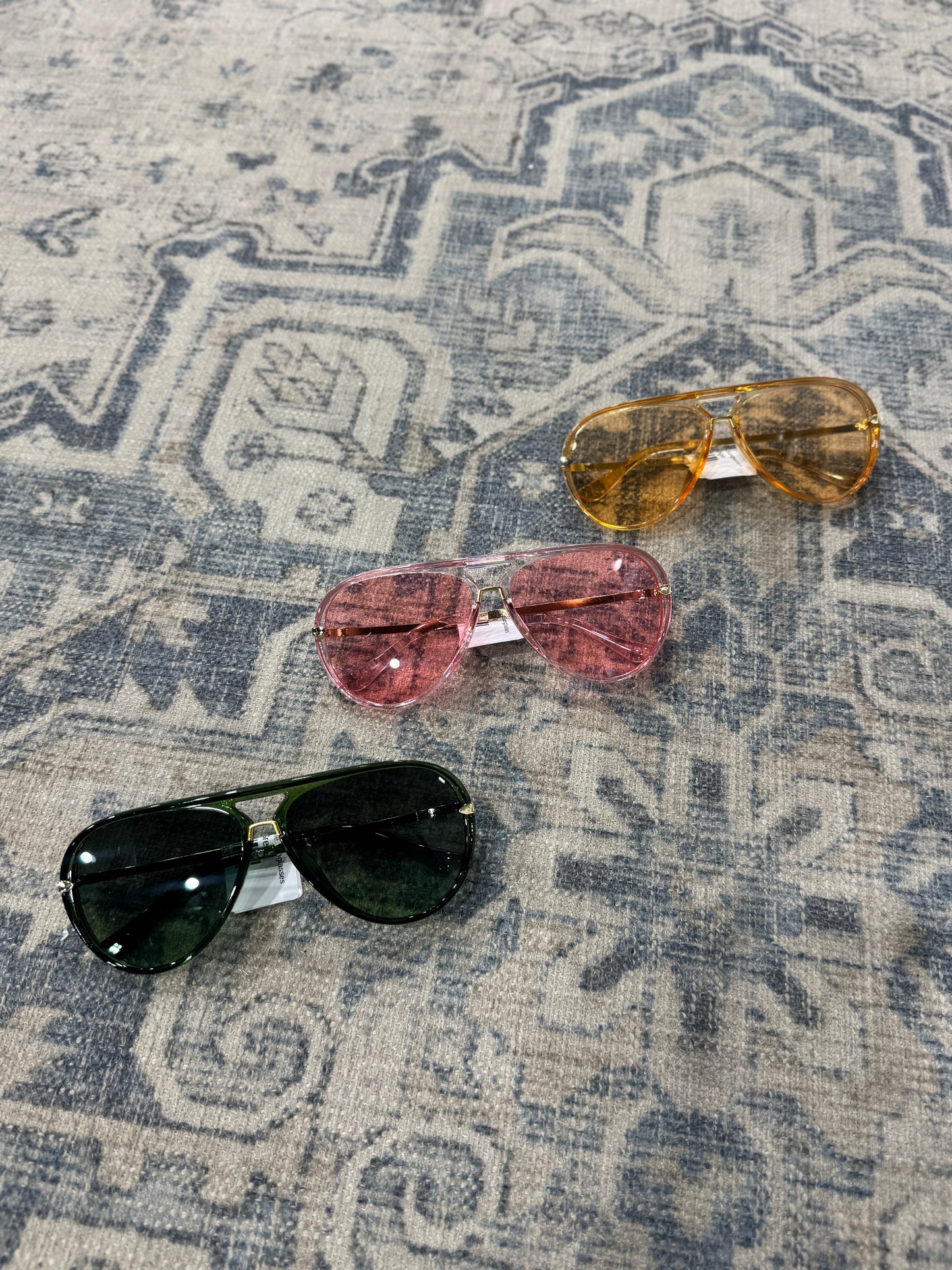 Oversized Retro Frame Sunglasses