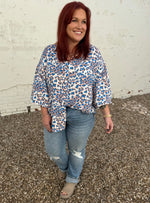 Savannah Animal Print Button Down