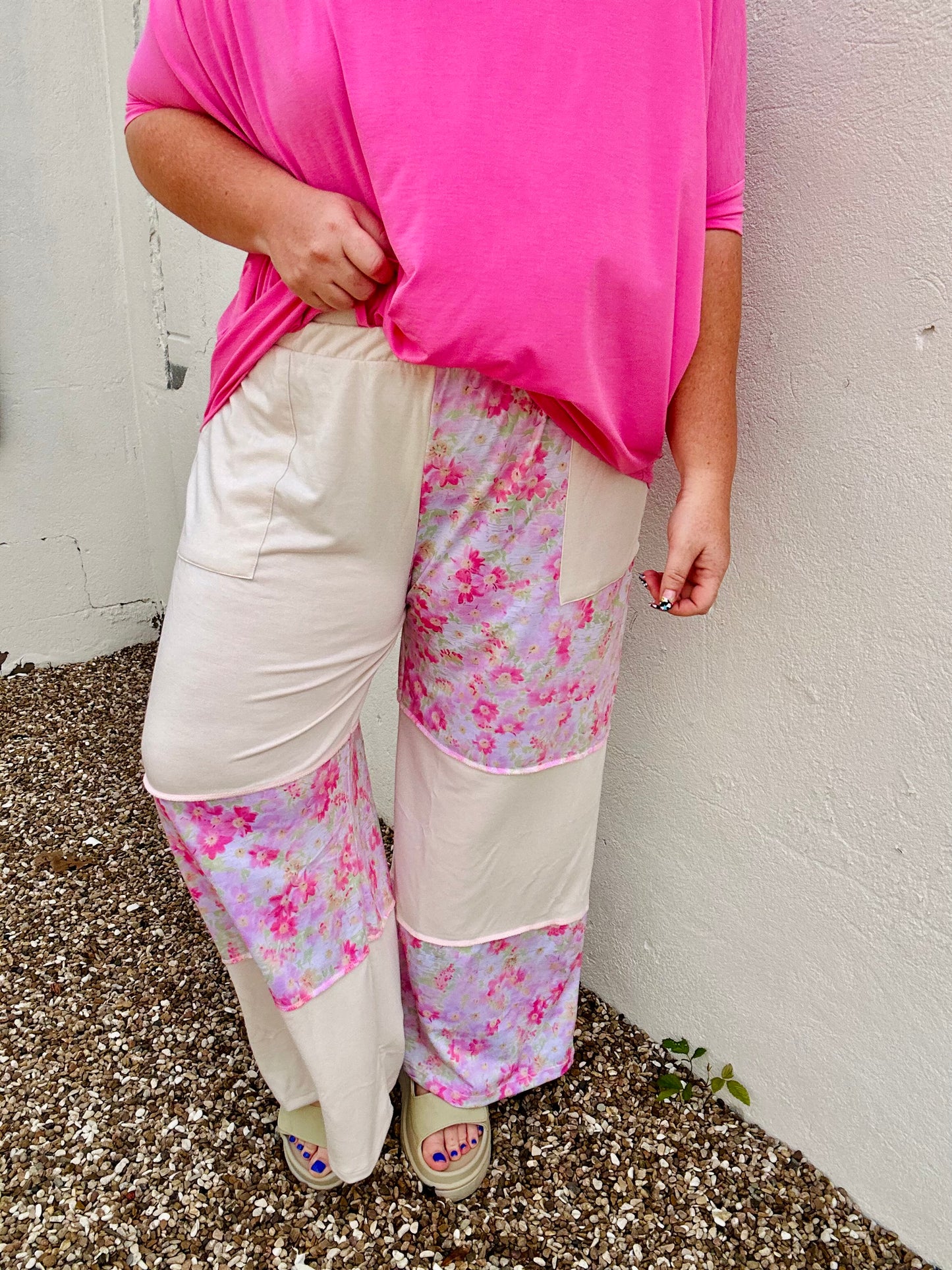 Elizabeth Floral Straight Leg Pants