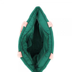 Quilted Puffer Shoulder Tote