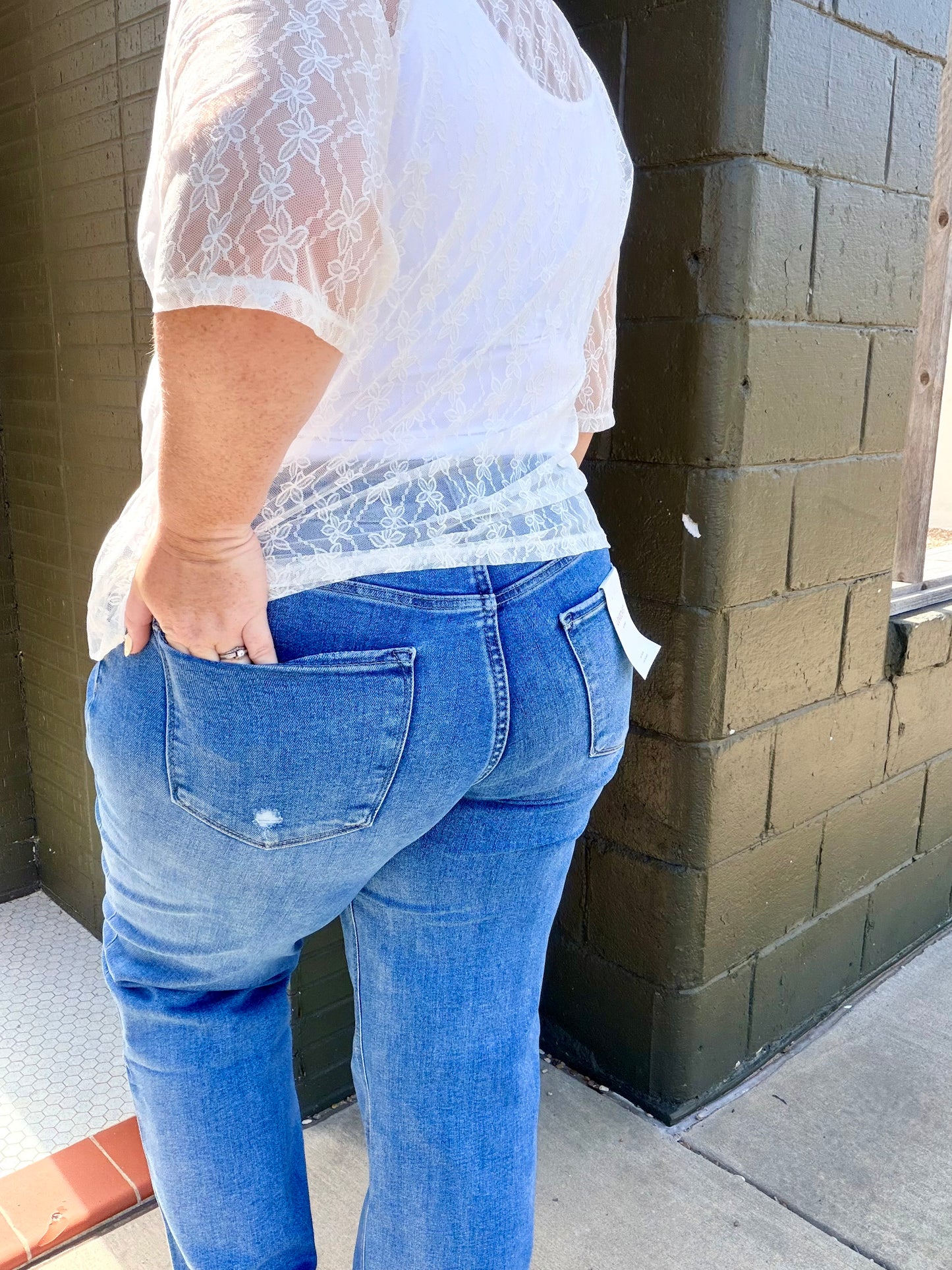 Super High Rise Baggy Wide Tummy Control Jeans