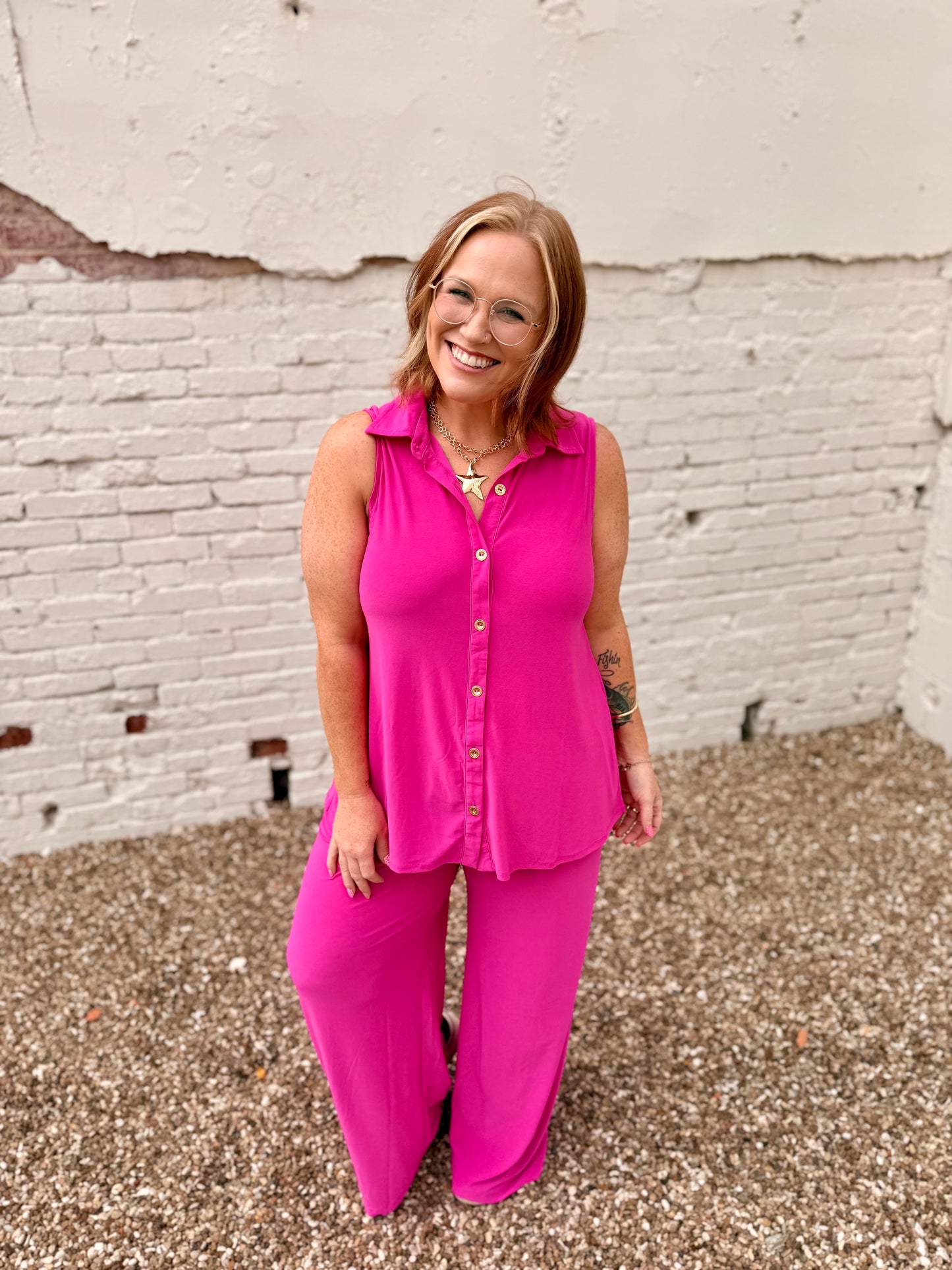 Elle Woods Hot Pink Set