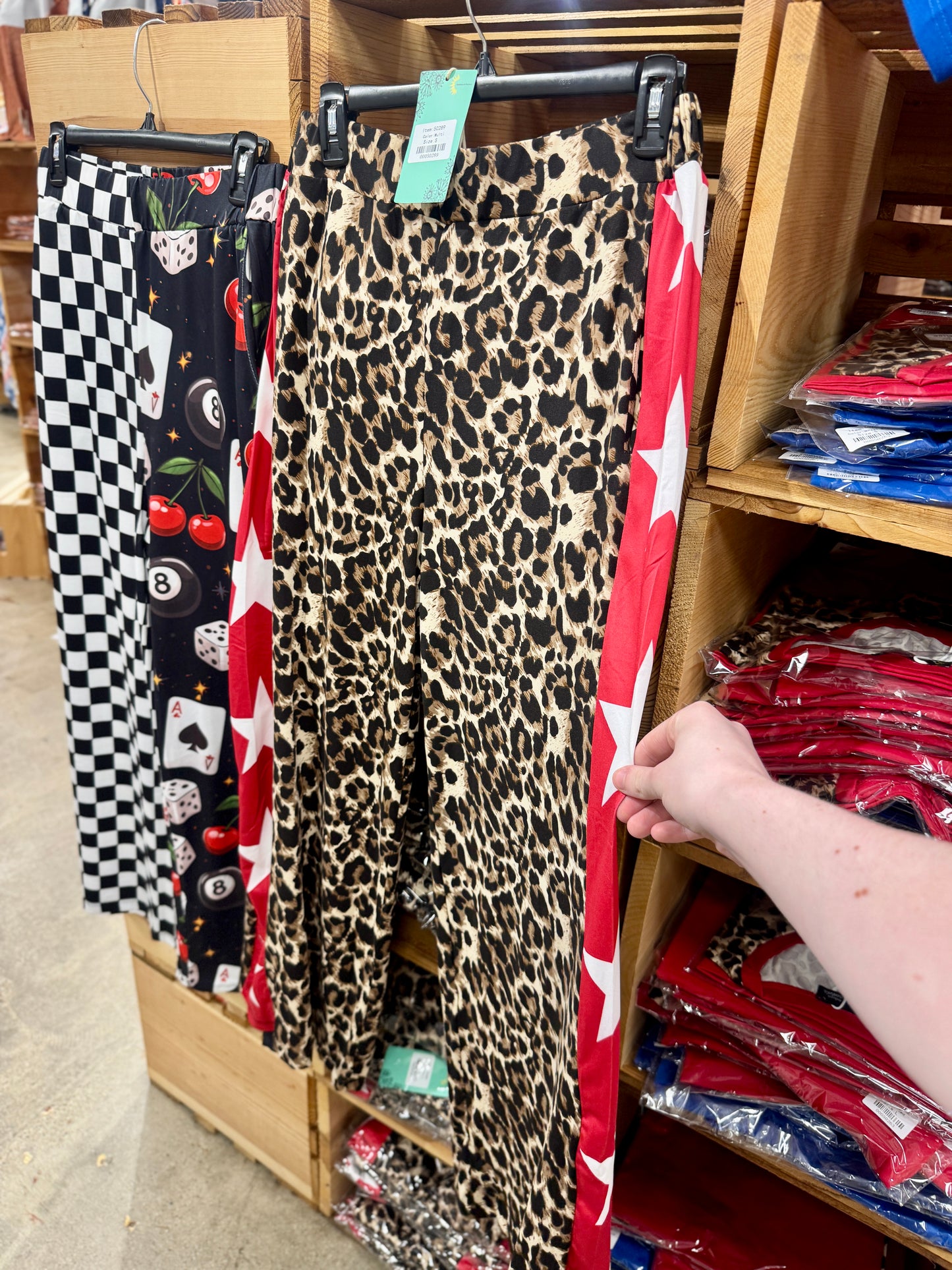 Leopard Star Pants