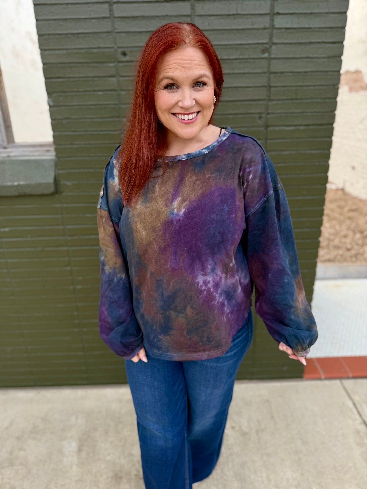 **DOORBUSTER** Felicia Tie Dye Top