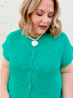 Joana Knit Top in Green