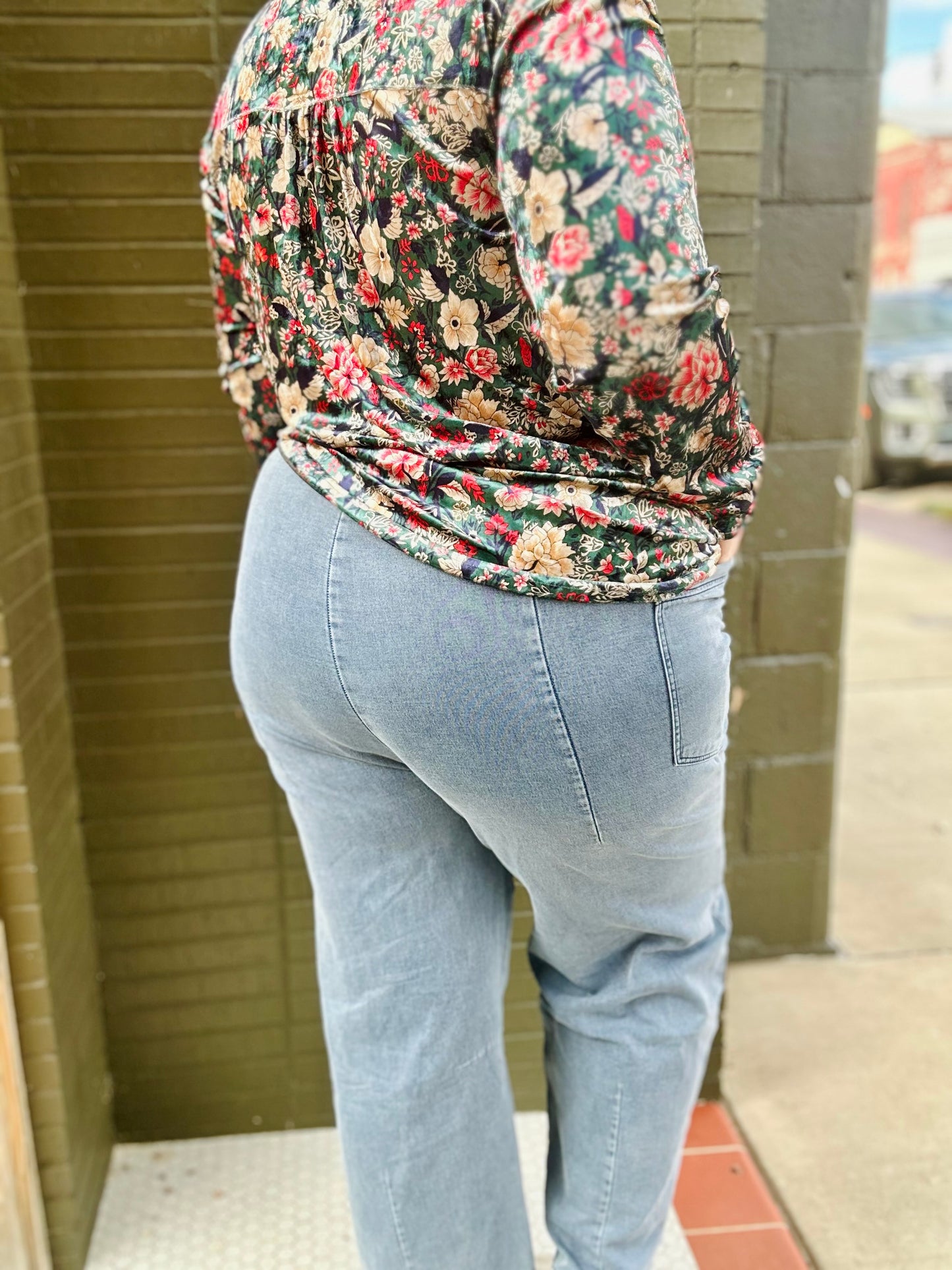 Pull On Stretch Denim