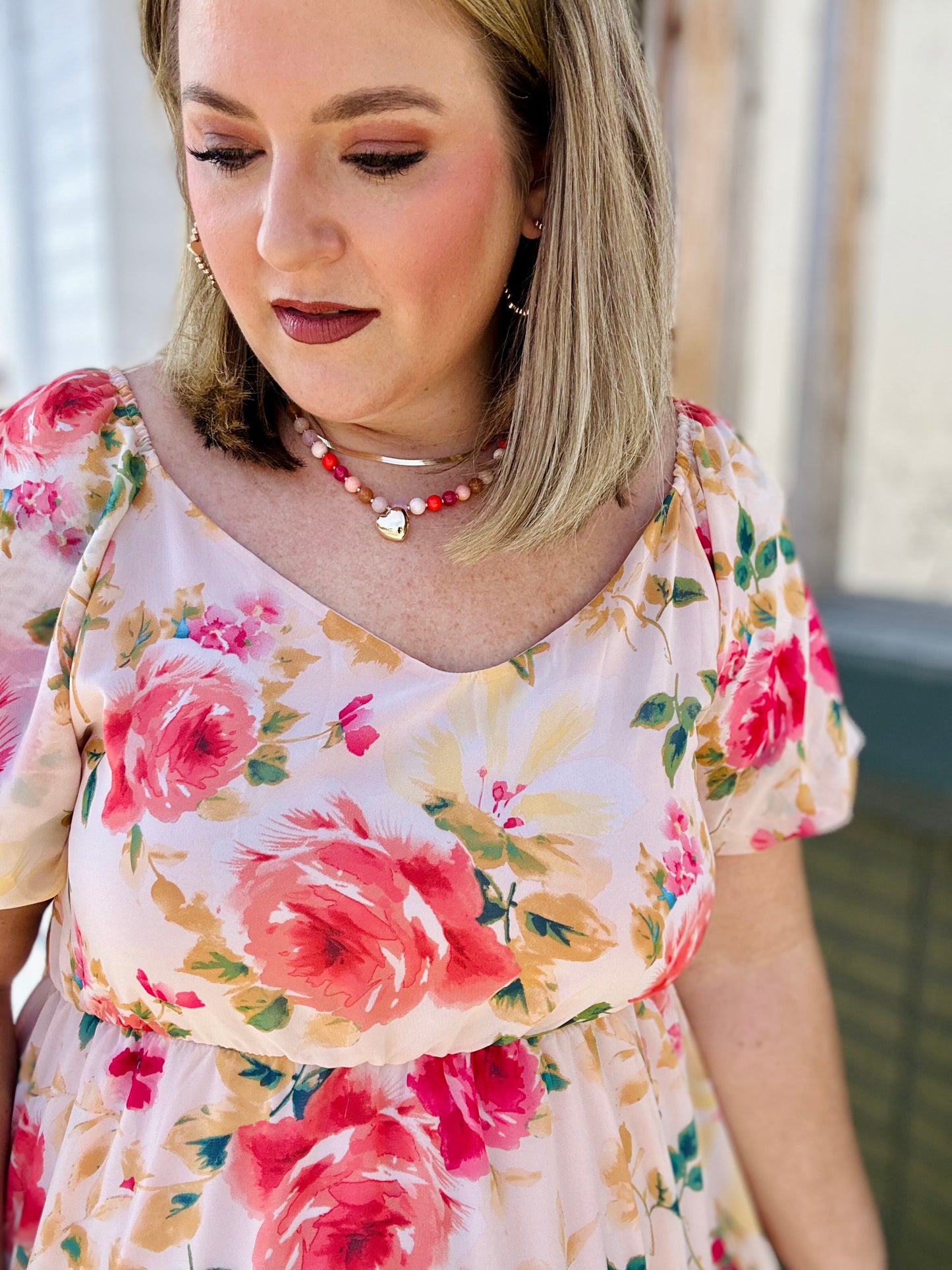 Willa Floral Puff Sleeve Dress