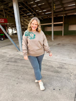 Shoulder Mascot Sweatshirt